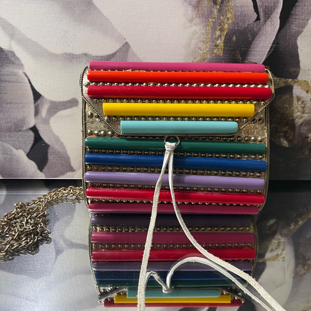 Sam Edelman Haille Hardcase Bag - Multicolor